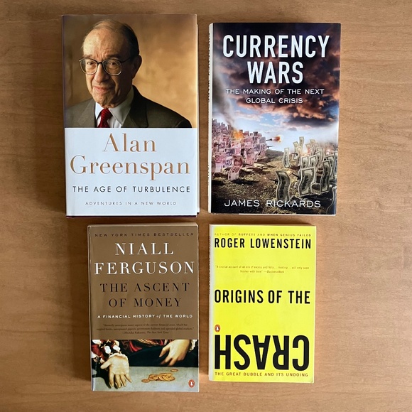 Books on Financial Markets and Money x 4 - Picture 1 of 3